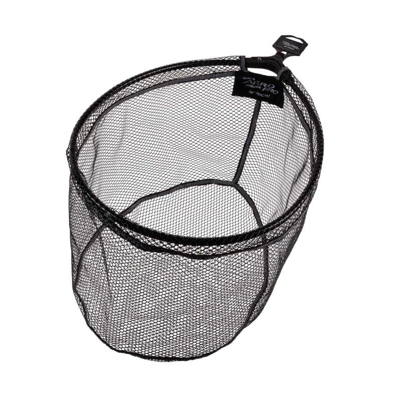 Shimano Aero Pro Landing Net 16" 40cm Pan Rubber Mesh