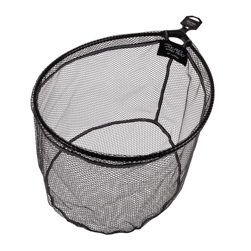 Shimano Aero Pro Landing Net 18" 46cm Pan Rubber Mesh