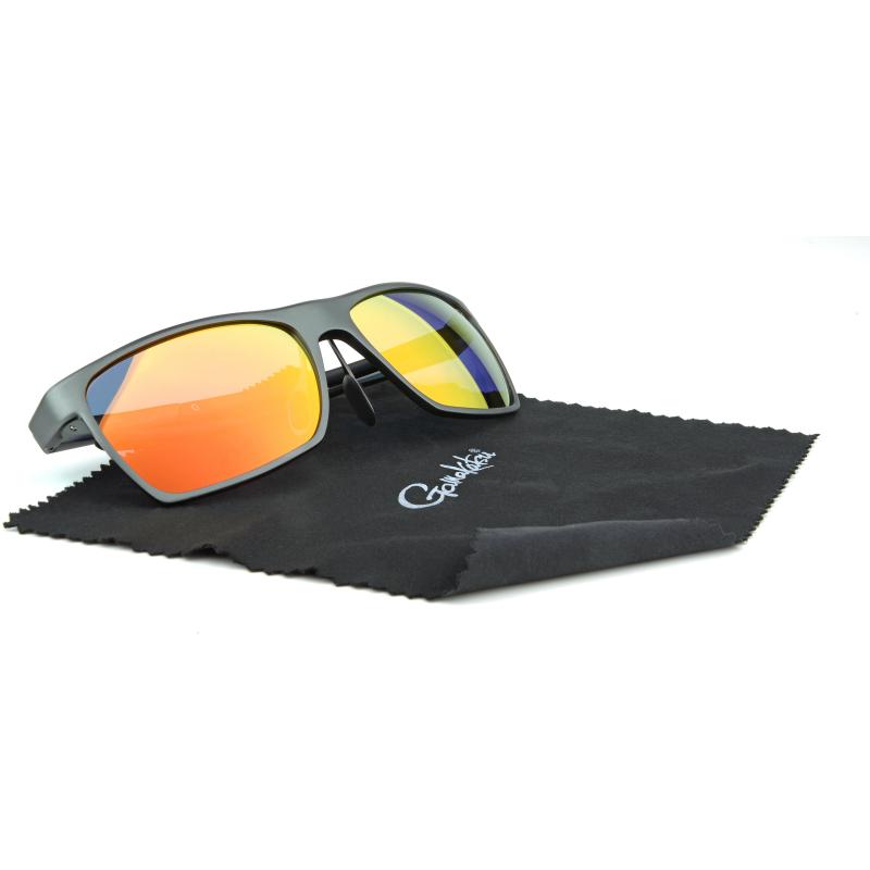 Gamakatsu G-Glasses Alu Grey / Red Mirror