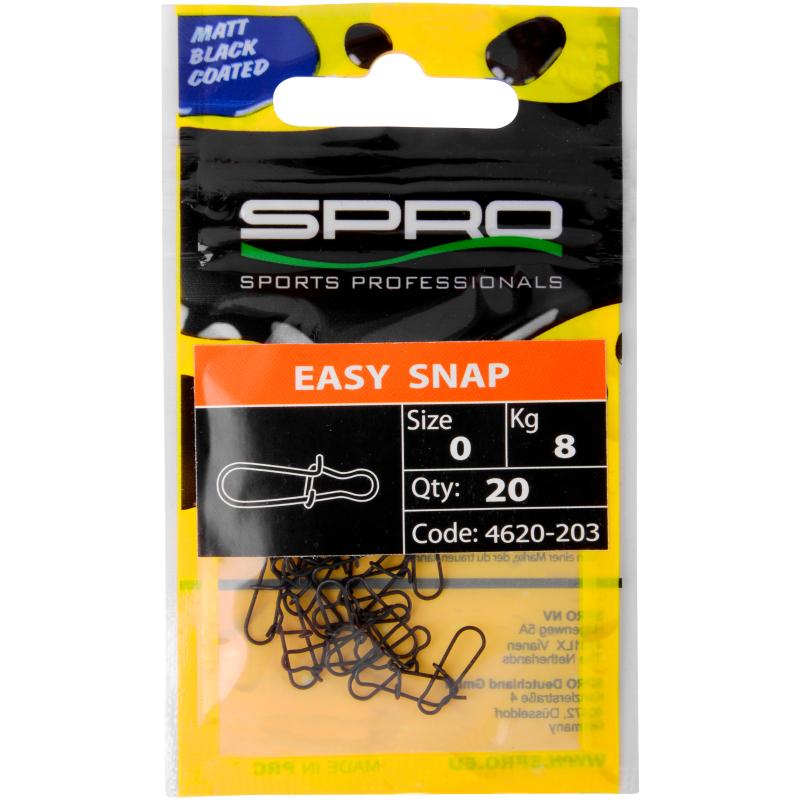 Spro Mattschwarz Easy Snap #2