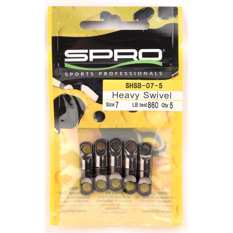 Spro Heavy Swivels Black 5