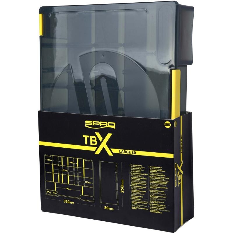 Spro Tbx 80L Dark 350X250X80Cm