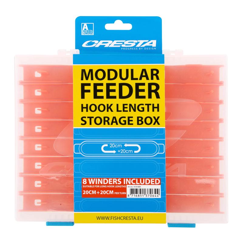 Cresta Feeder Hooklength Box 20cm