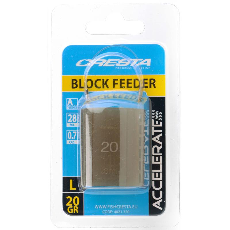 Cresta Accelerate Block Feeder Large 20g