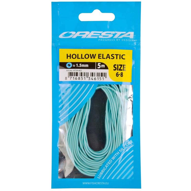 Produktbild Cresta Hollow Elastic Ligth Blue 1.5mm 5m