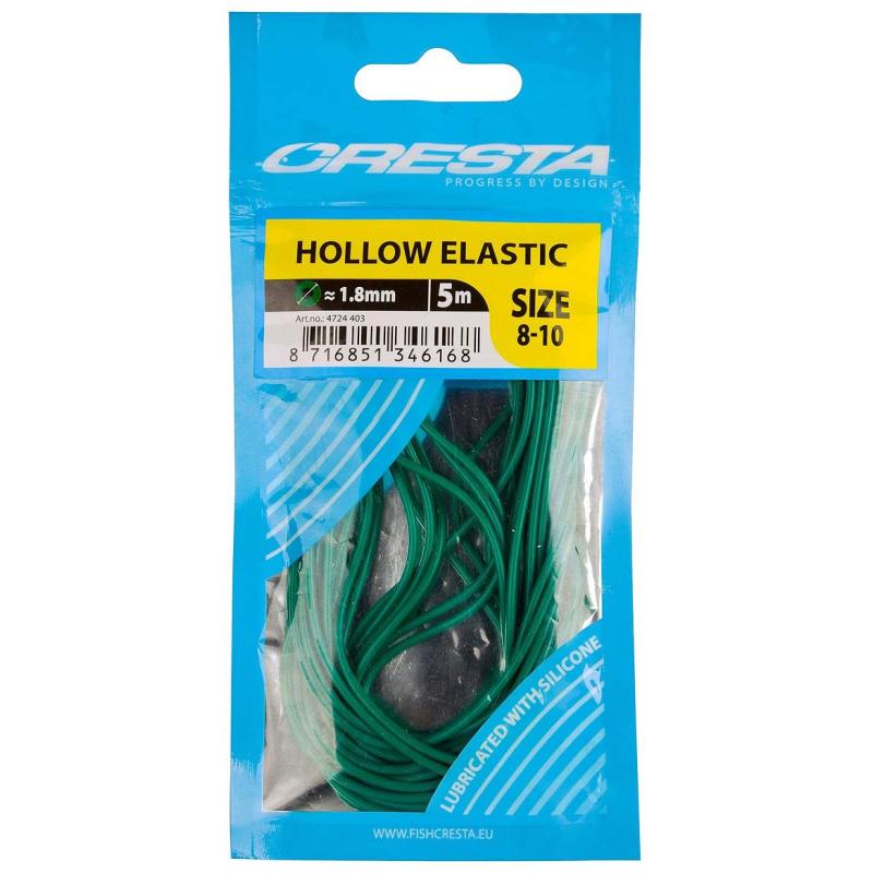 Produktbild Cresta Hollow Elastic Green 1.8mm 5m