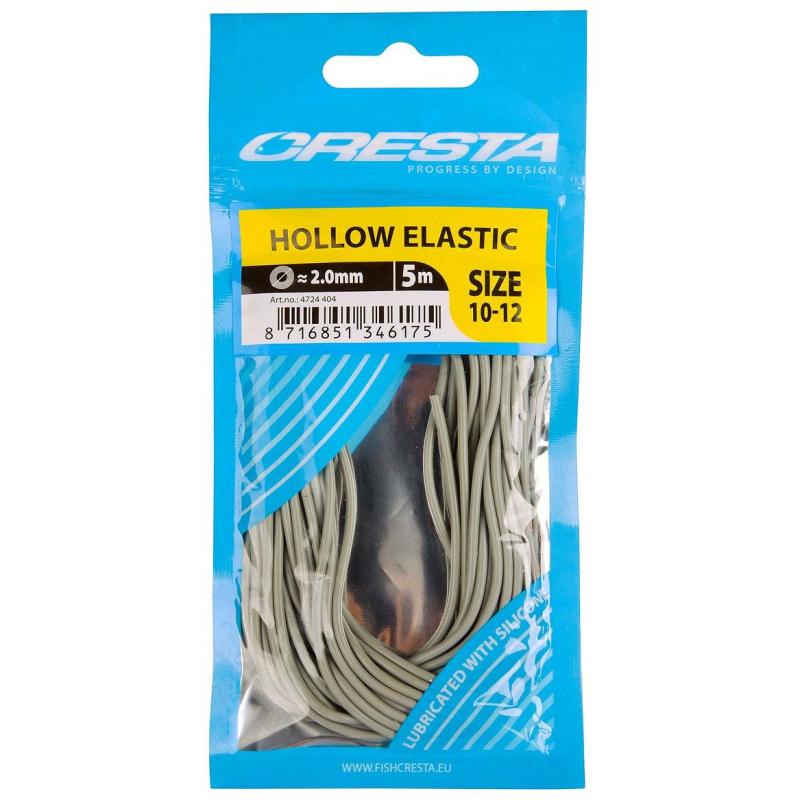 Produktbild Cresta Hollow Elastic Grey 2.0mm 5m