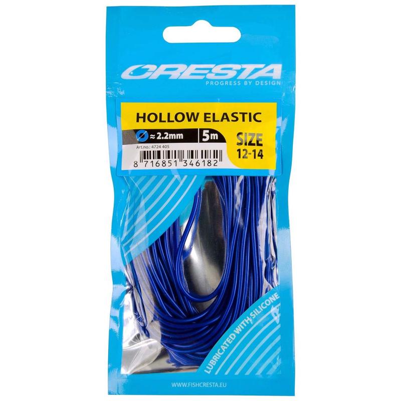 Produktbild Cresta Hollow Elastic Dark Blue 2.2mm 5m