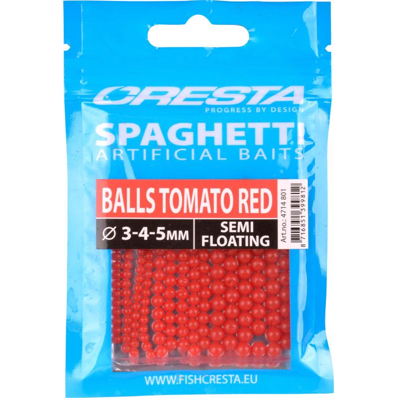 Cresta Spaghetti Balls Tomato Red