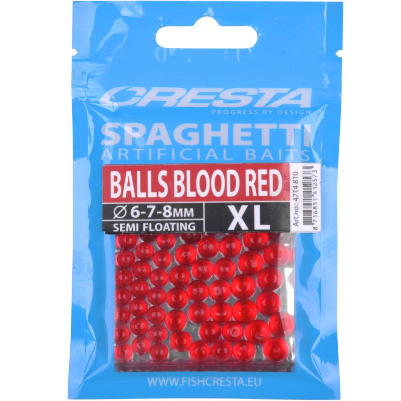 Cresta Spaghetti Balls Blood Red Xl