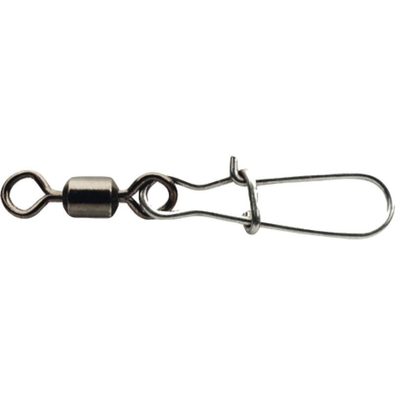 SPRO Rolling Wirbel mit Fast Lock Snap Gr.6 21kg Tragkfraft 10Stk.