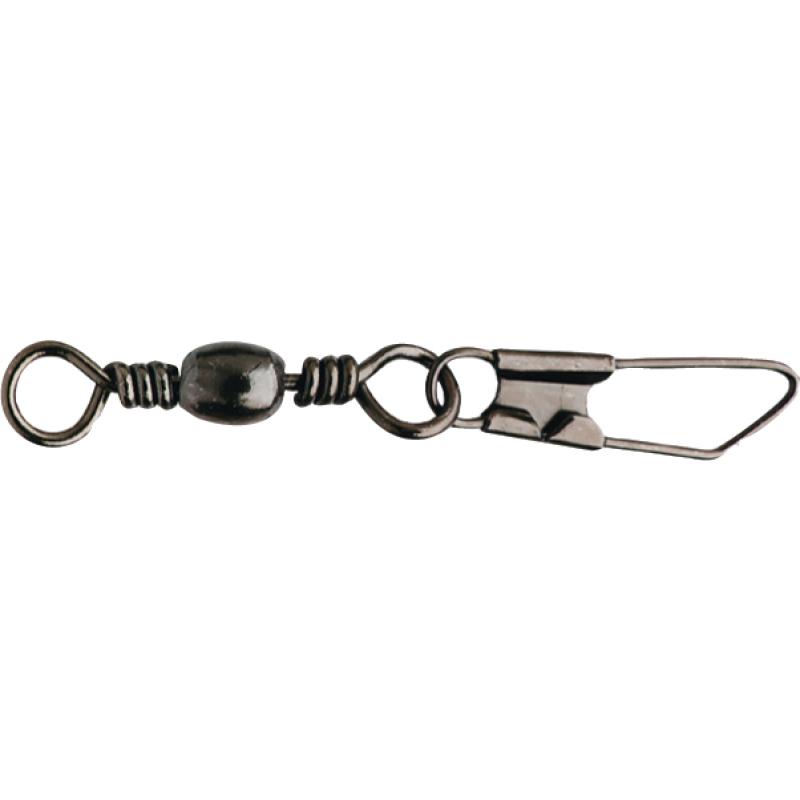 SPRO T&ouml;nnchenwirbel mit Karabiner Gr.12 8kg Tragkraft 10Stk