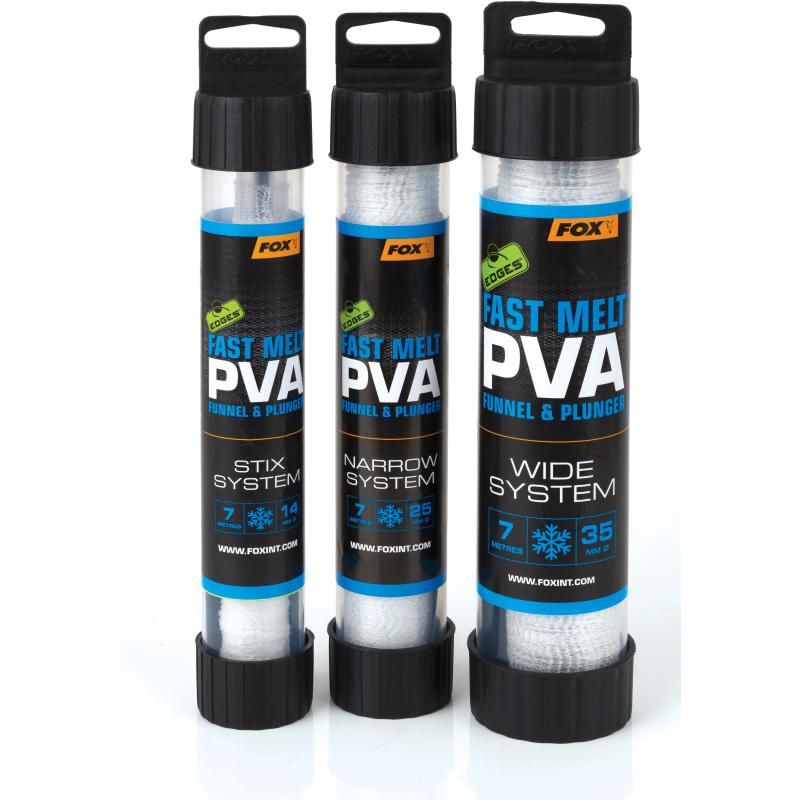 FOX Edges Fast Melt PVA Mesh system 25mm Narrow 7m