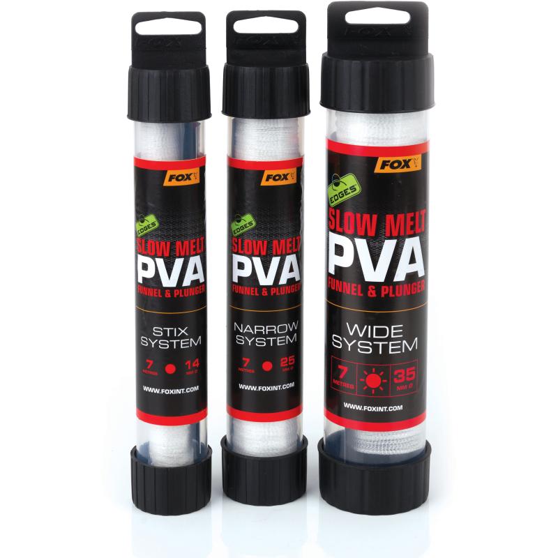 FOX Edges Slow Melt PVA Mesh system 25mm Narrow 7m