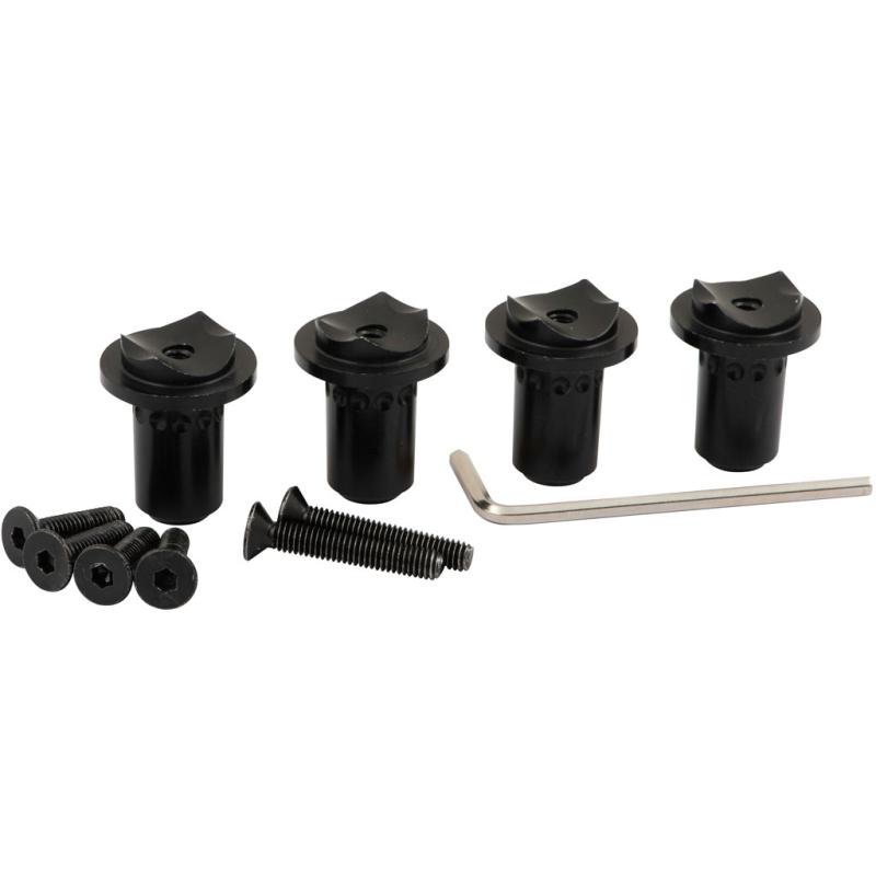 Barre De Buzzer FOX étiquette Noire - 2 Tiges, Réglable, Pour Carpe (CBB023)