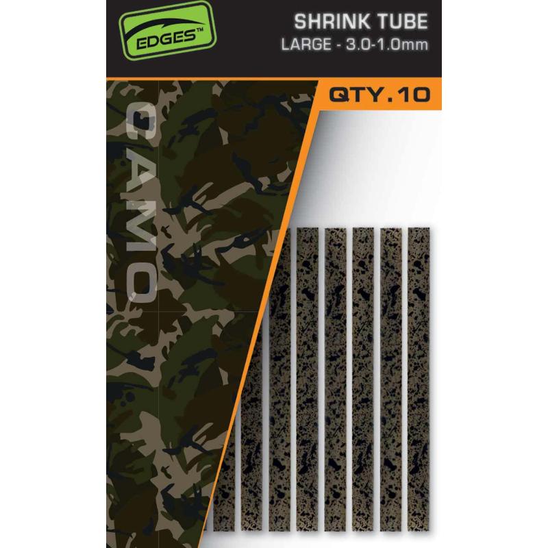 Fox Edges Camo Shrink Tube L 3.0- 1-00M x 10