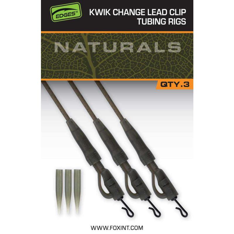 Fox Edges Kwik Change lead clip Tubing Rigs