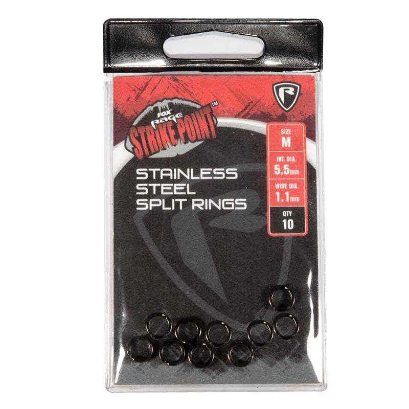 Fox Rage SP Stainless Steel Split Ring L