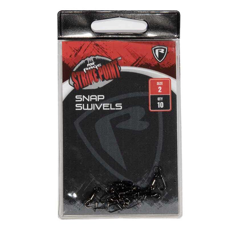 Fox Rage Strike Point Snap swivel size 1