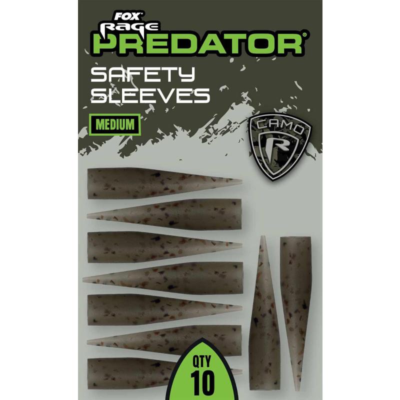 Fox Rage Predator Camo Safety Sleeves Medium x 10