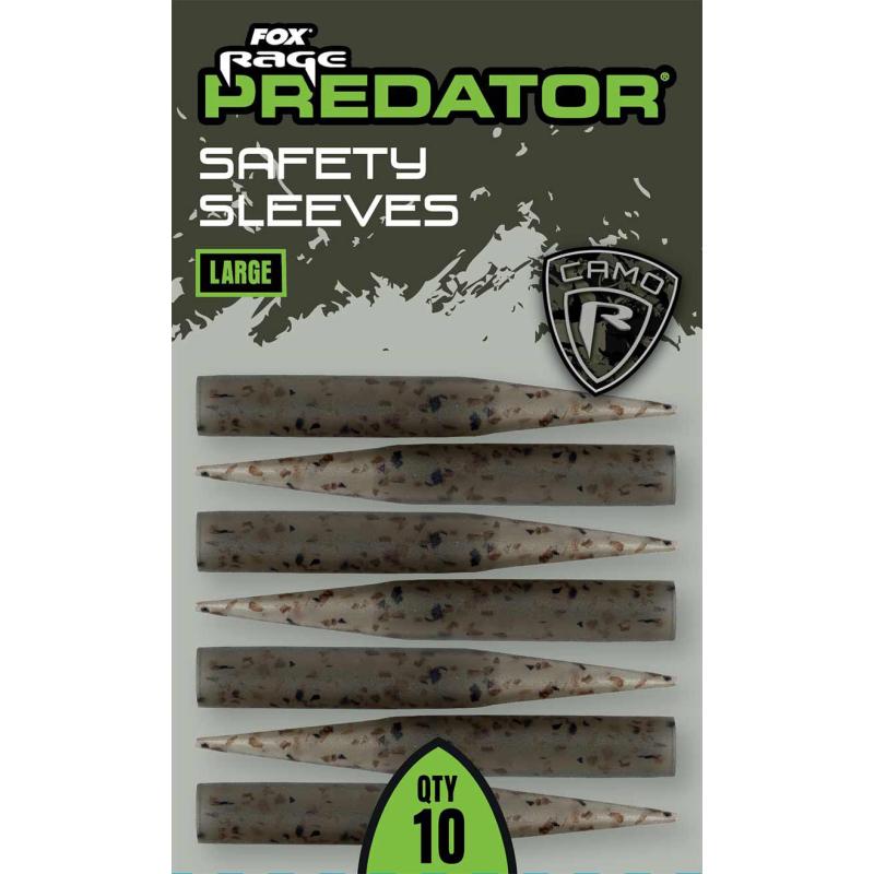 Fox Rage Predator Camo Safety Sleeves Large x 10