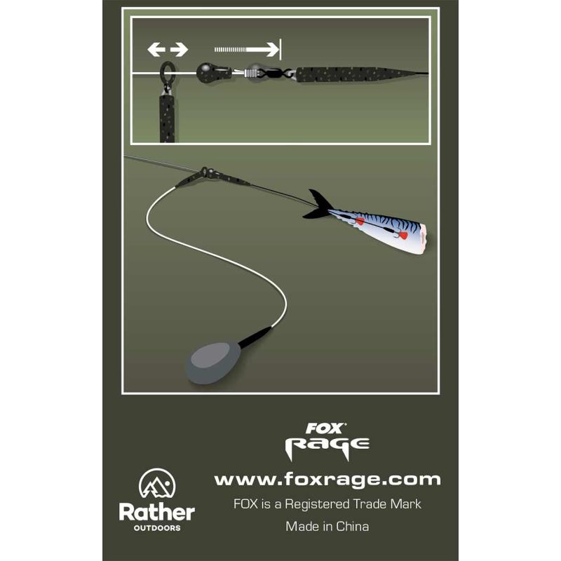 Fox Rage Predator Camo Run Rings & Bead Kit x 10