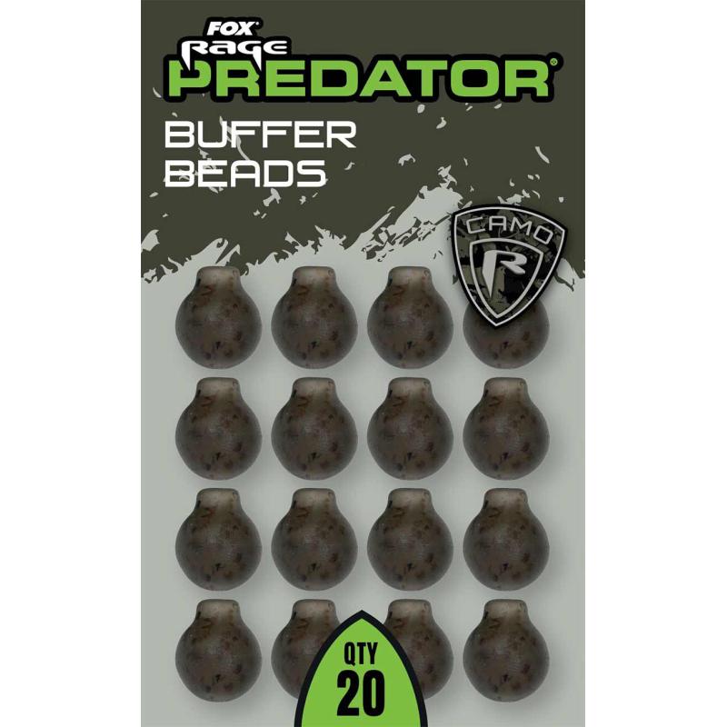 Fox Rage Predator Camo Buffer Bead x 20