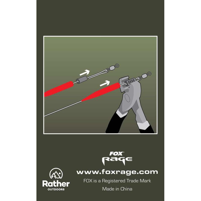 Fox Rage Predator Red Trace Crimp Covers x 25pcs