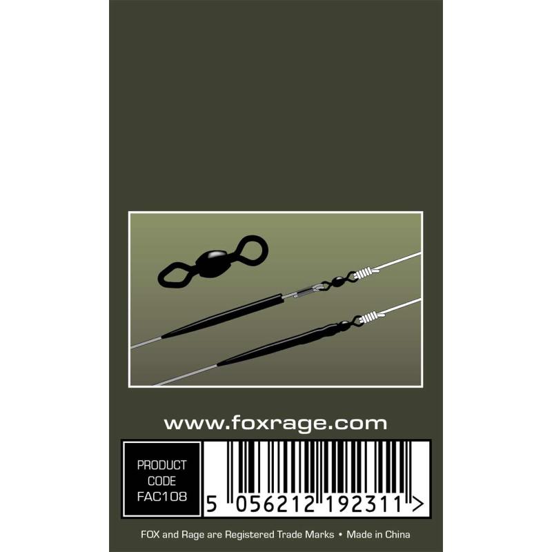 Fox Rage Predator Diamond Swivels (current size)