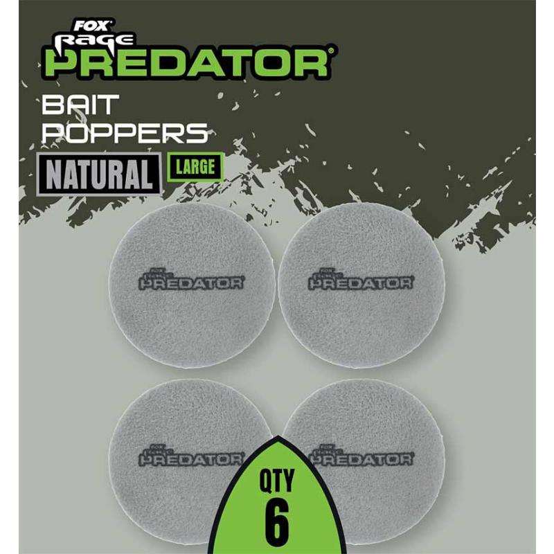 Fox Rage Predator Bait Poppers Red X-Large
