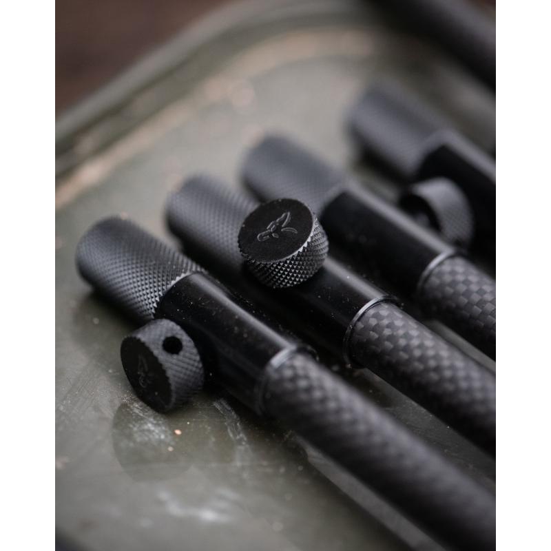 Fox Black Label Carbon 3 Rod Buzz bars 220mm - 250mm
