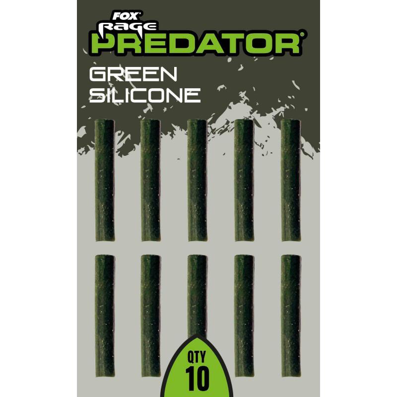 Fox Rage Predator Green Silicone 10pcs