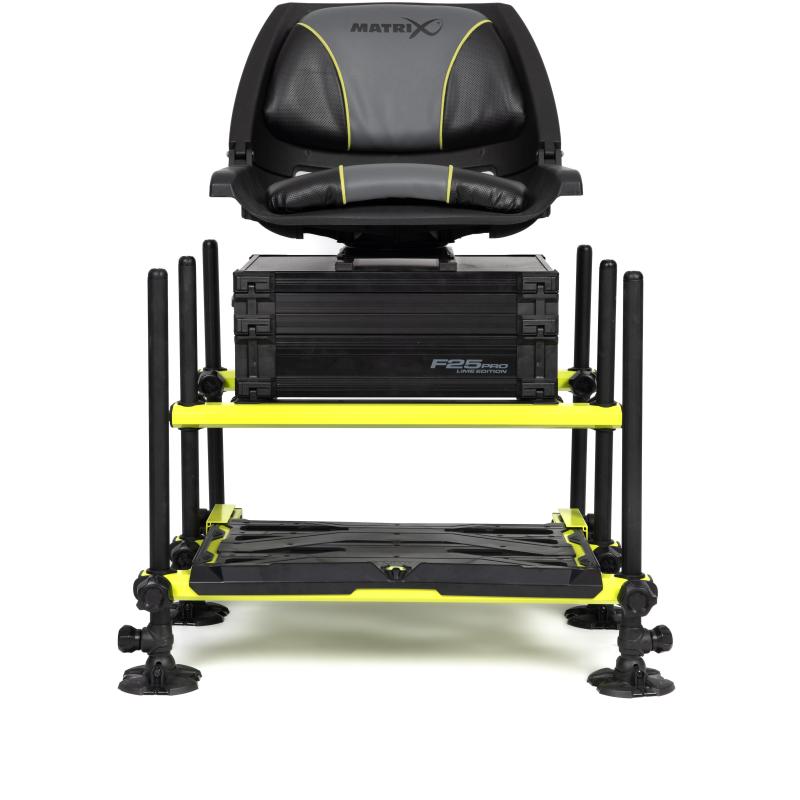 Matrix F25 Pro Swivel Seatbox - Lime Edition