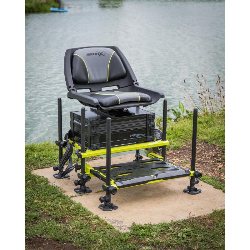Matrix F25 Pro Swivel Seatbox - Lime Edition