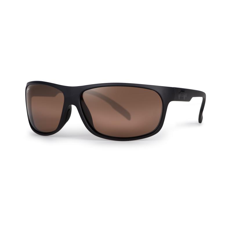 Fox Rage Matt Black Wrap Brown Lens Eyewear