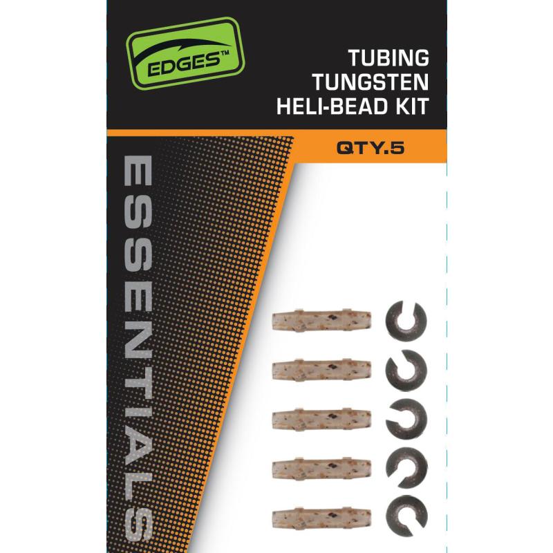 Fox Edges Tubing Tungsten Heli Bead Kit 5pcs