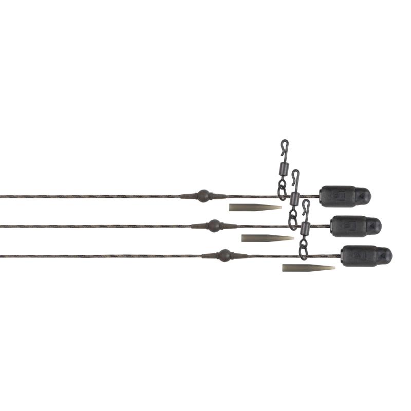 Produktbild Fox Edges Naturals Heli-Clip Rigs 50lb Copper Core 3pcs
