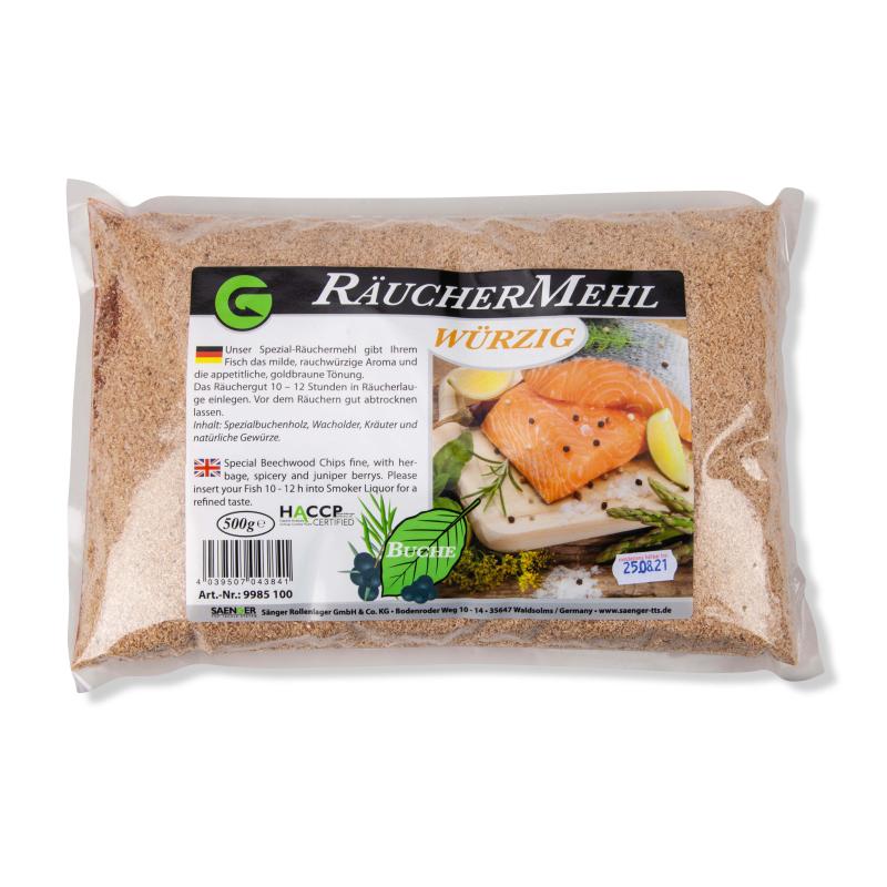 S&auml;nger R&auml;uchermehl w&uuml;rzig 500g