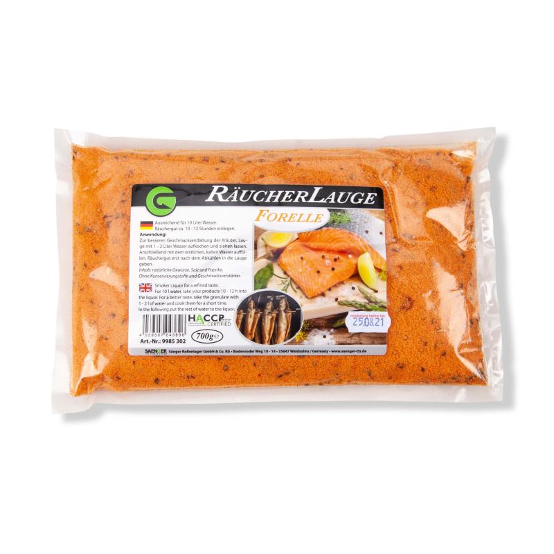 S&auml;nger R&auml;ucherlauge Forelle 700g