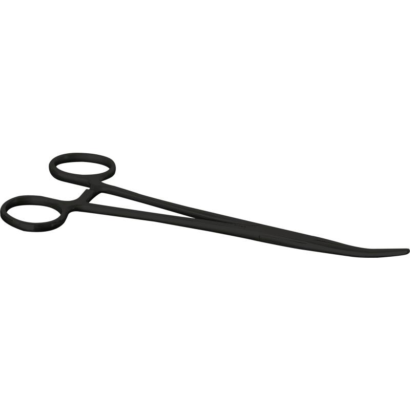 S&auml;nger Klemme 18cm gebogen Camou
