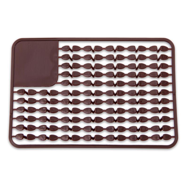 Anaconda Pellet V-Stops Small Brown 67pcs.