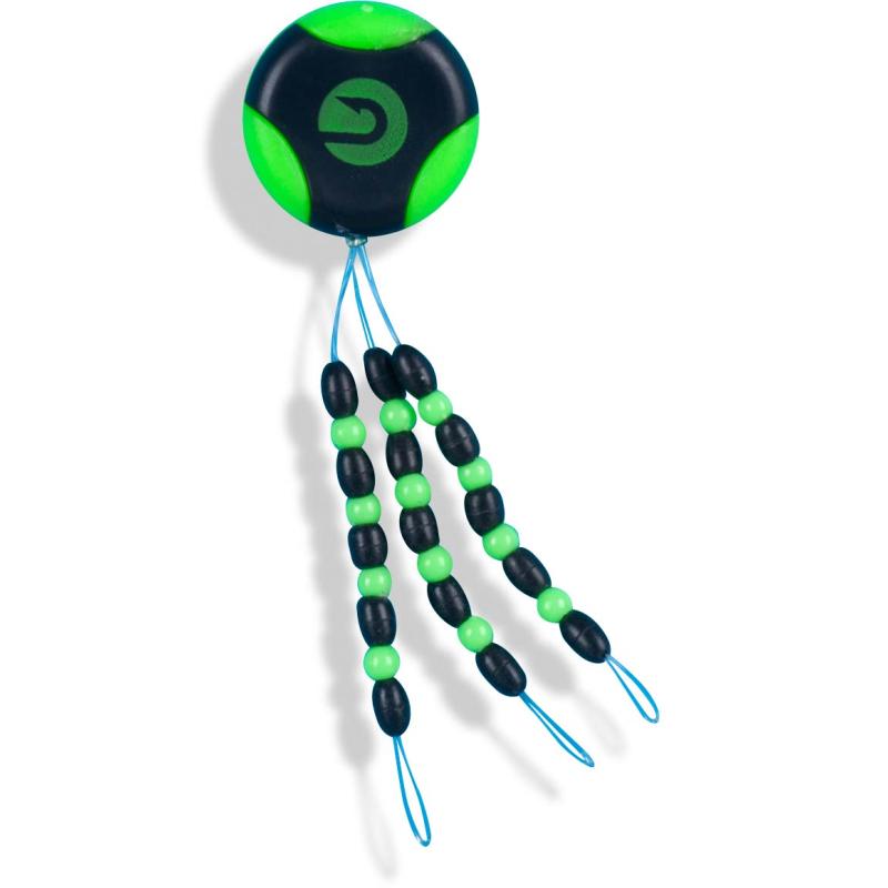 S&auml;nger Gummistopper Black m. Perle S 15pcs.