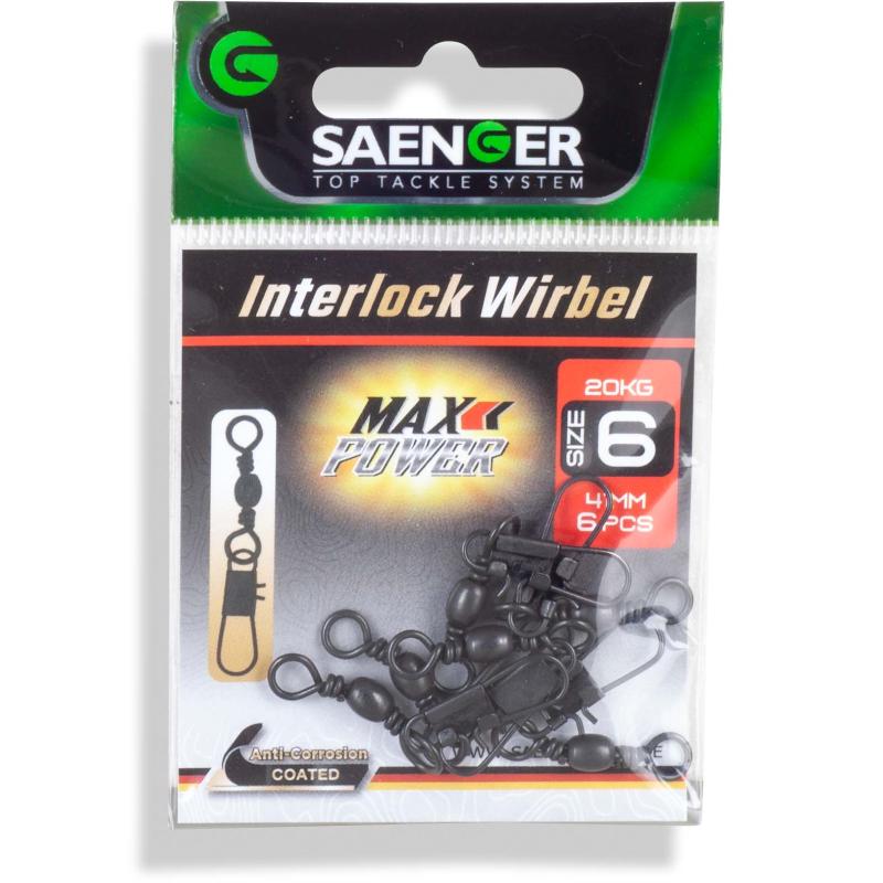 S&auml;nger Interlock Wirbel 14 25mm 7kg 10pcs.