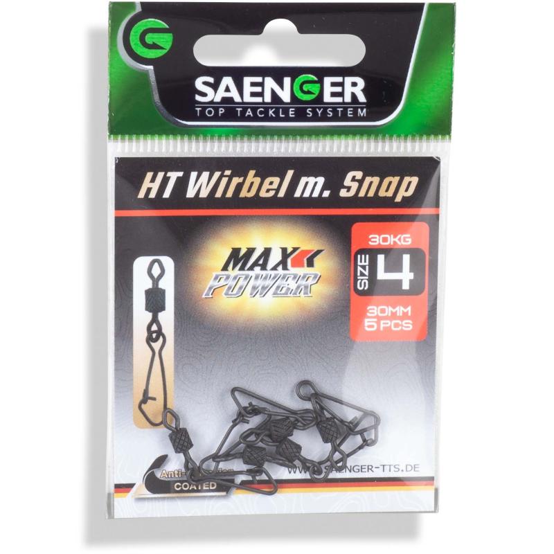 S&auml;nger HT Wirbel m. Snap Link 10/19,5mm 22kg8pcs.