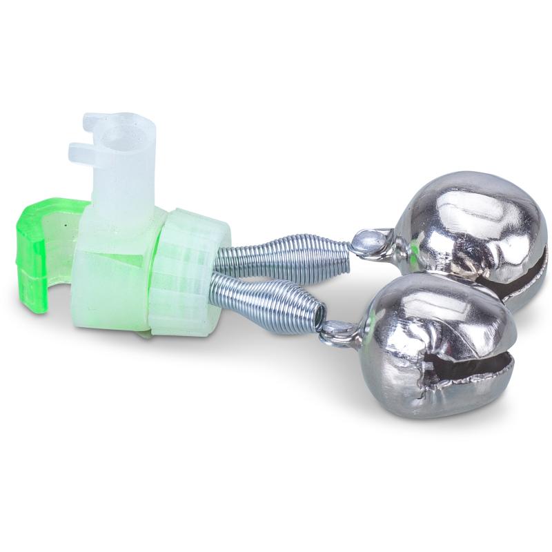 S&auml;nger Doppel Rutenglocke Fluo Knicklichthalter 2pcs.