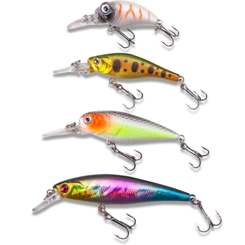 S&auml;nger Specialist Forelle Barsch Wobbler Set4pcs.