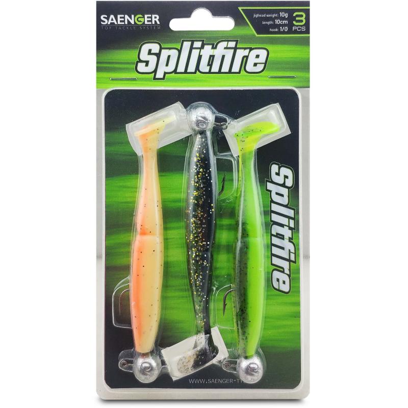 S&auml;nger Splitfire 10cm/10g Action Pack 3