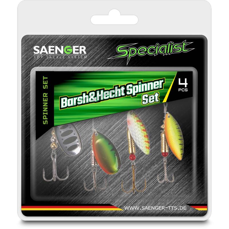 S&auml;nger Specialist Barsch&Hecht Spinner Set 4pcs.