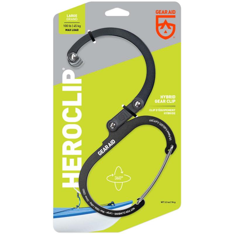 Gear Aid Heroclip Small Stealth Black