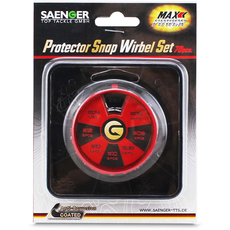 S&auml;nger Protector Snap Wirbel Set 70Pcs. #04-012